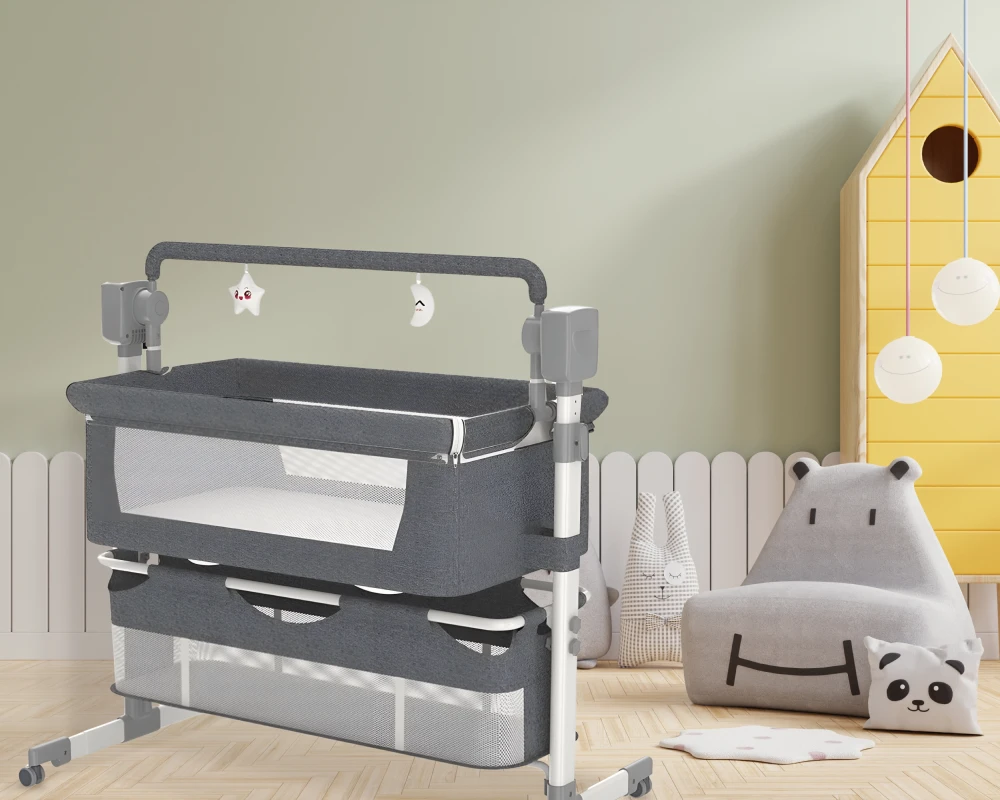 bassinet that moves side to side